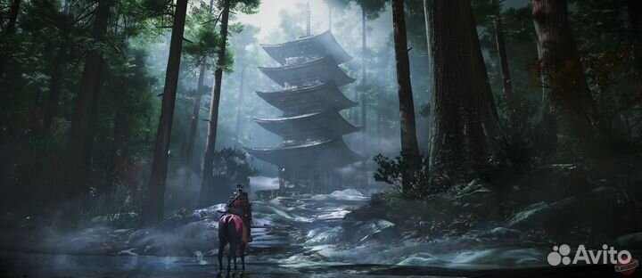 Игра PS4 Призрак цусимы / Новый / Русский язык