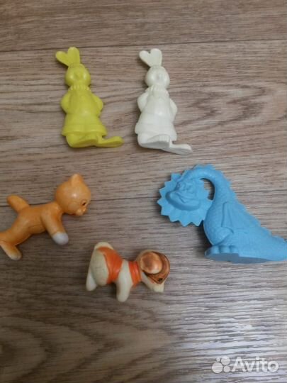 Игрушки СССР. Колкий пластик.Пупсы.Спасская Башня