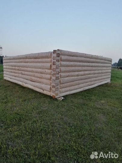Сруб рубленый 6х6