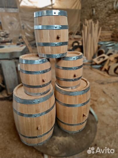Дубовые бочки из кавказского скального дуба