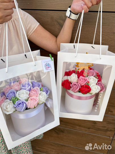 Мыльные цветы