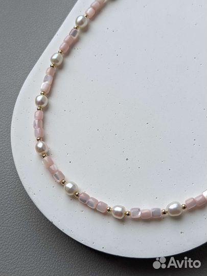 Чокер из натуральных камней