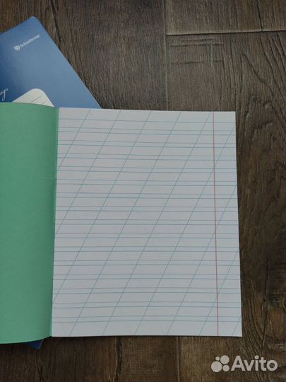 Тетради в косую линейку