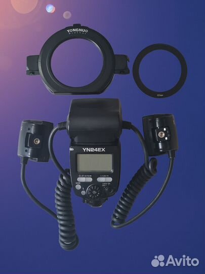 Вспышка Yongnuo YN2ETX Macro TTL для Canon