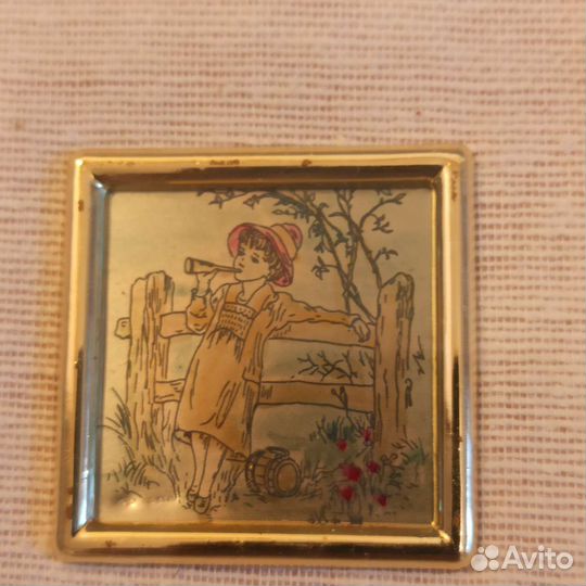 Набор картин в детскую на серебре, Италия