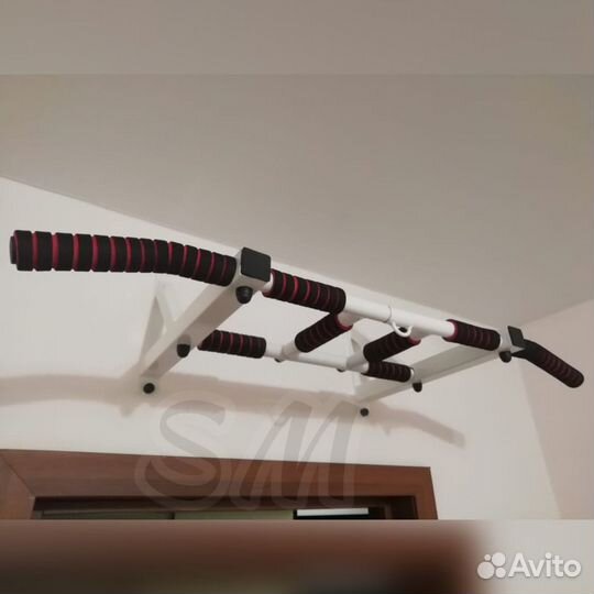 Турник настенный усиленный белый