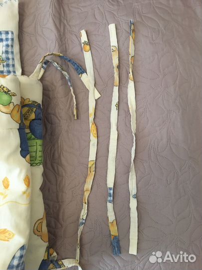 Бортики в детскую кроватку