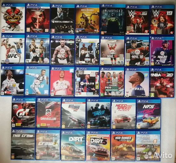 Игры PS4/PS5/PS3 Диски PS4/PS5/PS3