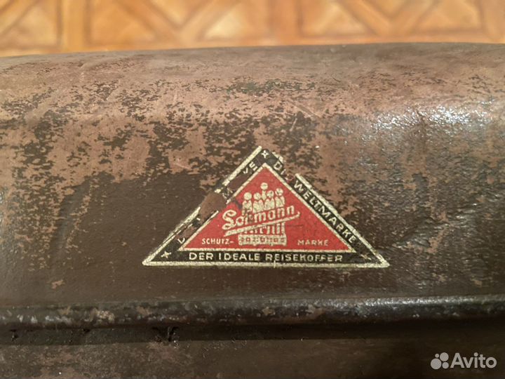 Чемодан винтажный довоенный Sohmann Германия