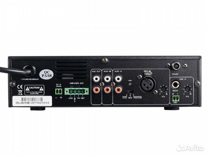 Микшер усилитель мощности LAudio LAM60B, 60 Вт Арт