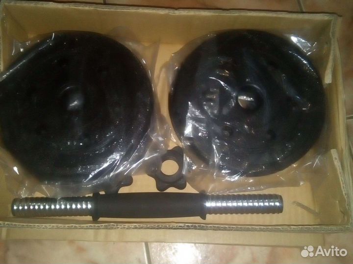 Гантели 7.2 кг новые