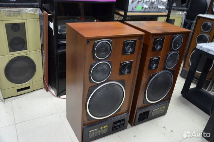 Колонки S-90 (35 ас-212) зеркальные, состояние