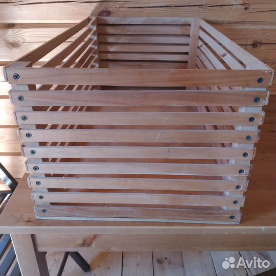 Ящики из массива ясеня, дуба, венге