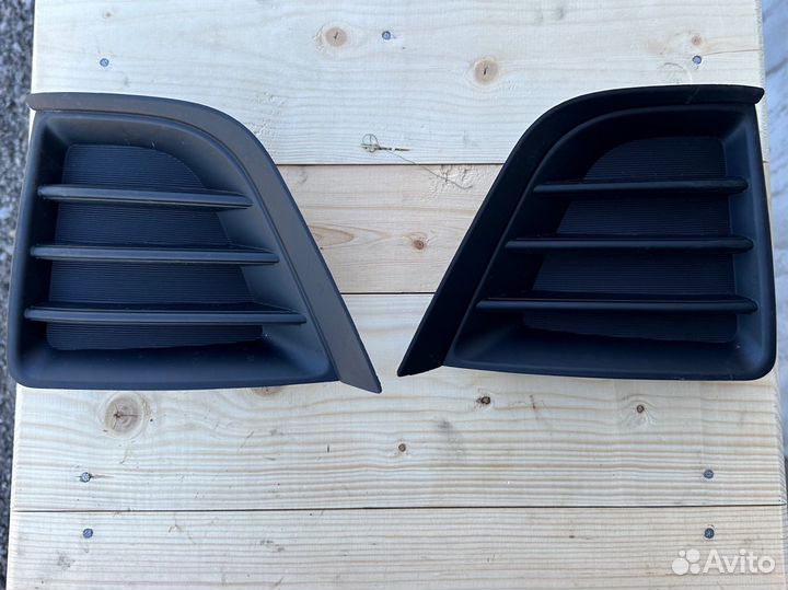 Заглушки в бампер toyota corolla e160