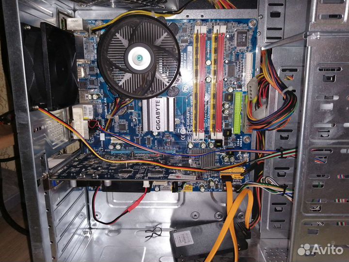 Системный блок intel core 2 quad