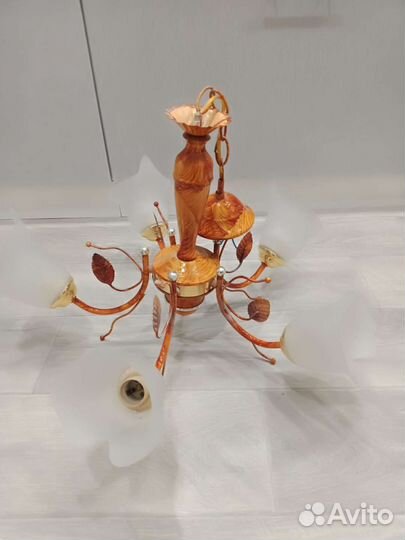 Люстра потолочная бу