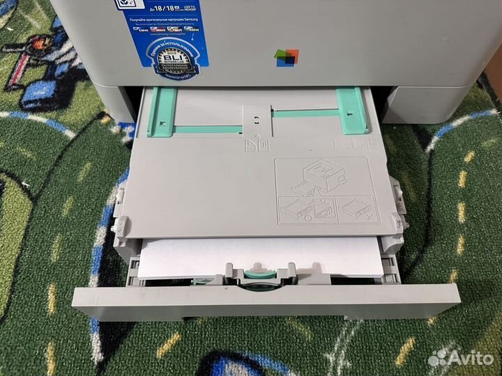 Цветной лазерный принтер samsung xpress C1810W