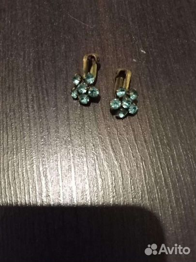 Клипсы винтаж и другая бижутерия