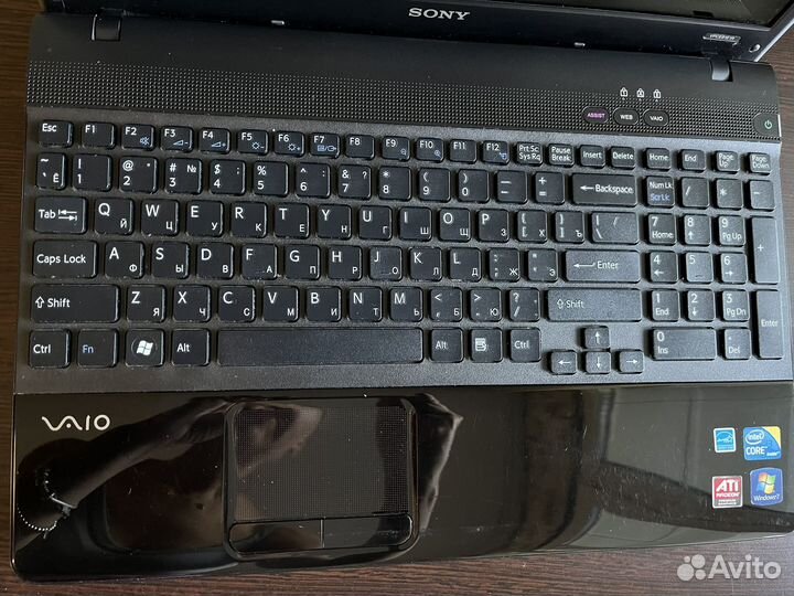 Ноутбук sony Vaio