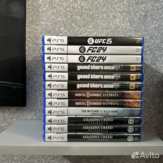 Диски на PlayStation 5 PS5 Playstation 4 PS4