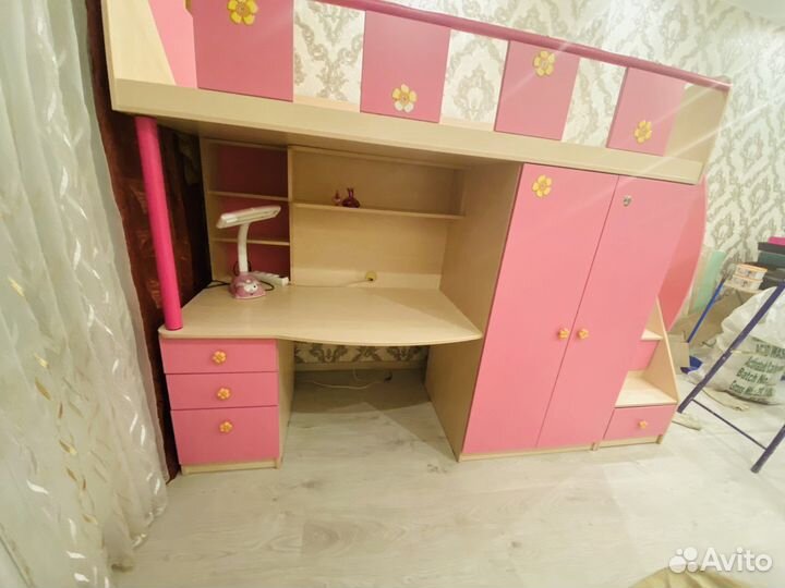 Детская кровать чердак Шатура