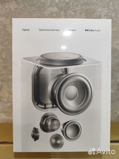 Яндекс Станция Макс с Zigbee yndx-00053K черная