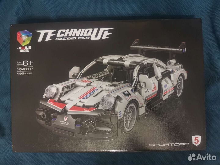 Конструктор аналог Лего спорткар