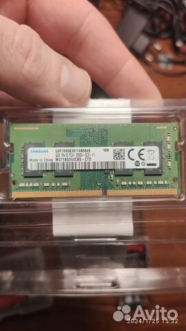 Оперативная память ddr4 4gb samsung so-dimm купить в Одинцово с ...