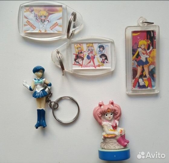 Значки, брелки Sailor Moon Сейлор Мун