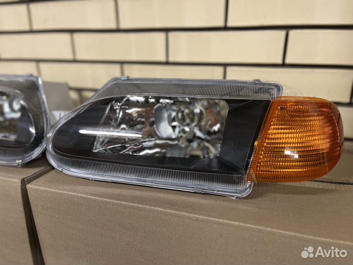 Фары на ваз 2114 чёрная маска Bosch