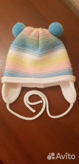 Шапка зимняя для девочки 48 50