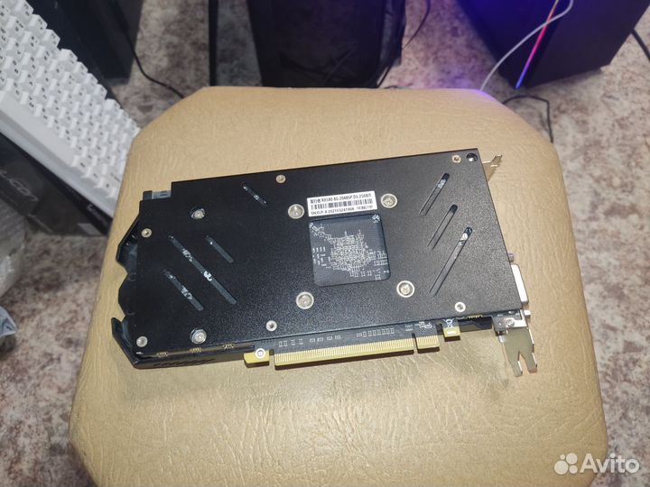 Видеокарта RX580 8G, холодная