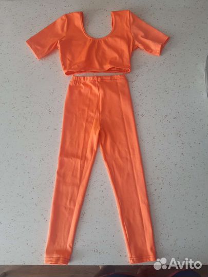 Спортивный костюм, лосины с тоником