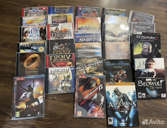 CD диски с играми для пк