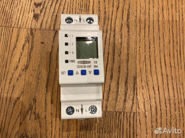 Реле напряжения Tomzn DDS238-VAP купить в Москве | Товары для дома и ...