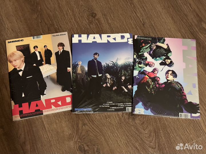 Запечатанные альбомы Shinee - hard
