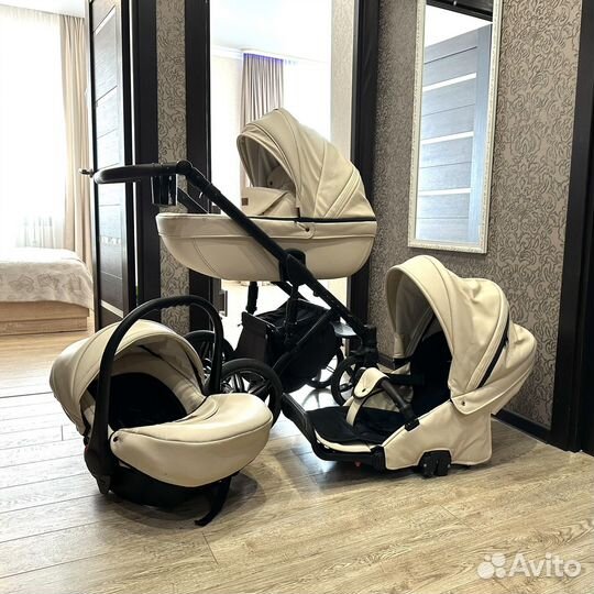 Коляска 3 в 1 verdi mocca