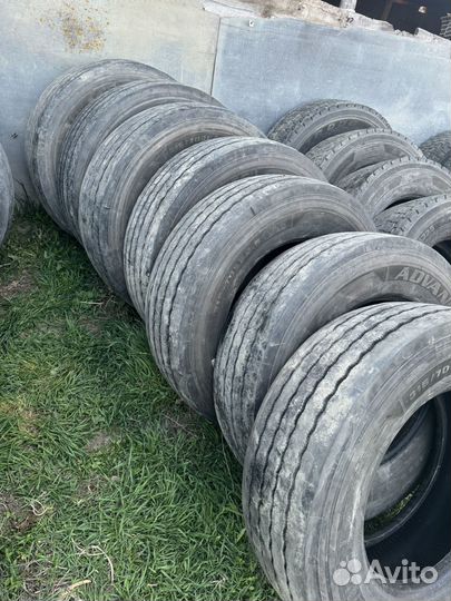 Б/у резина на камаз и фуры R22,5