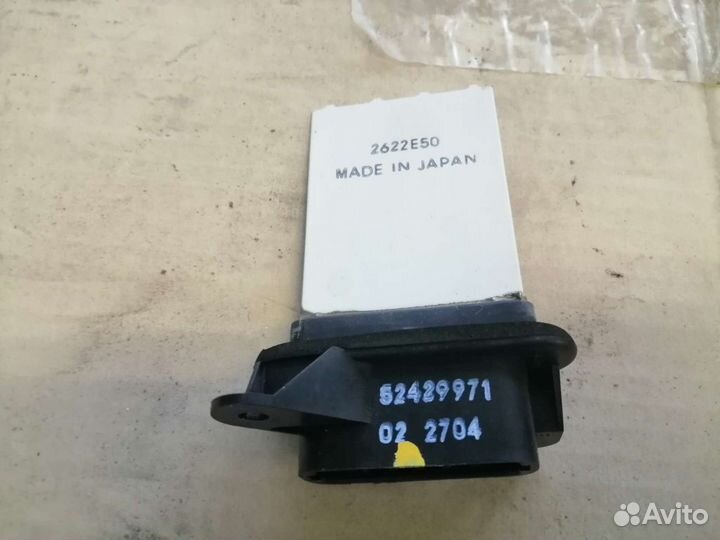 Реостат печки шевролет авео Т300