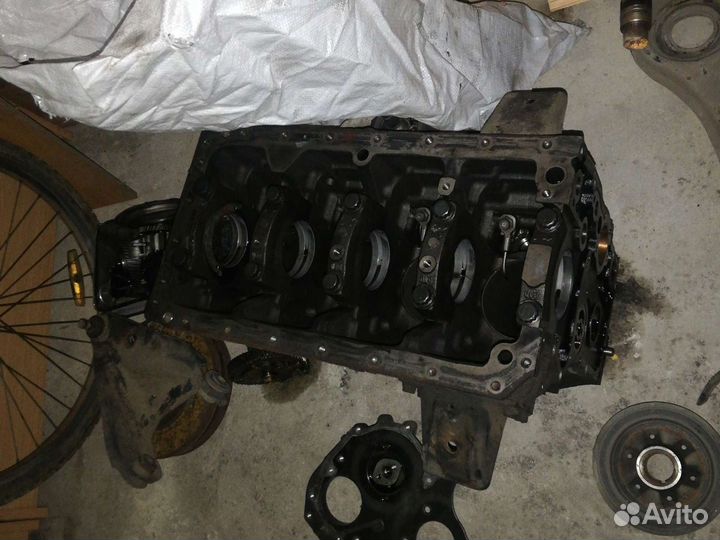 Блок цилиндров хундай HD 78. д4дд. и коленвал стан