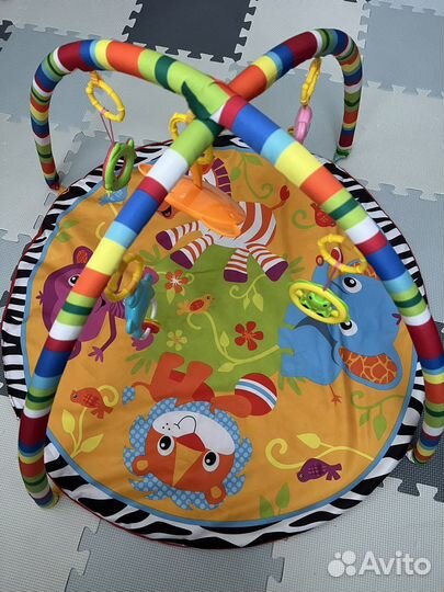 Развивающий коврик с дугами Baby go Africa