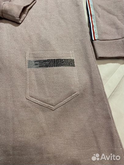 Толстовка доя девочки подростка удлиненная