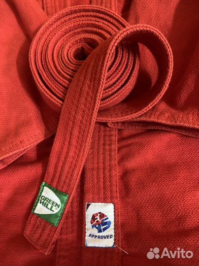 Куртка для самбо плотная