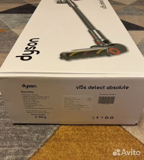 Dyson v15 detect absolute новый малайзия