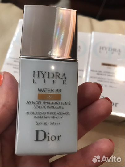 Тональный вв крем dior hydra life