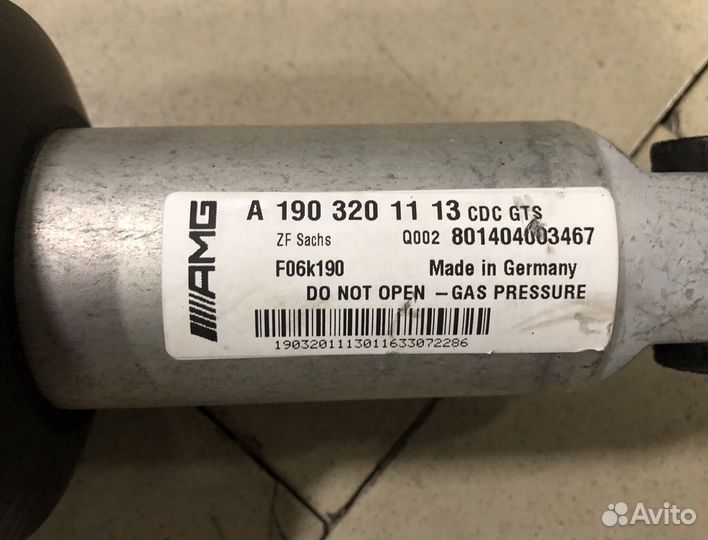 Амортизатор передний Mercedes AMG GT C190