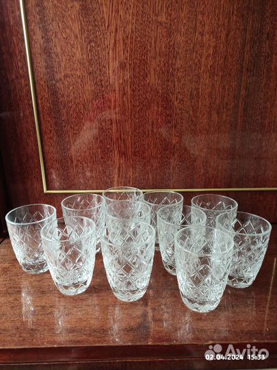 Хрустальные стопки