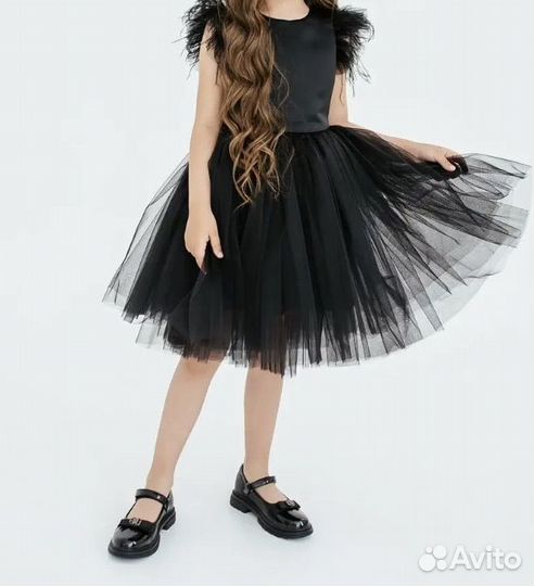 Платье для девочки праздничное пышное 110-116