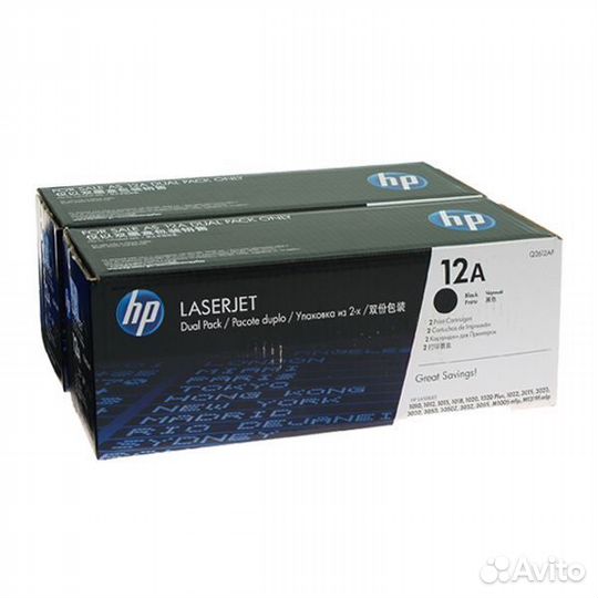 Картридж 12A для HP LJ 1010/1020/3050, 2K Q2612AF
