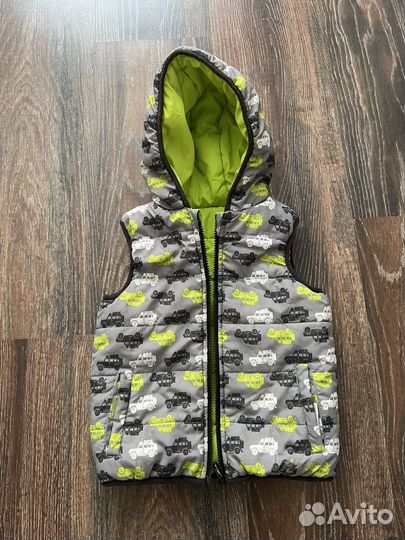 Жилетка утепленная для мальчика 98